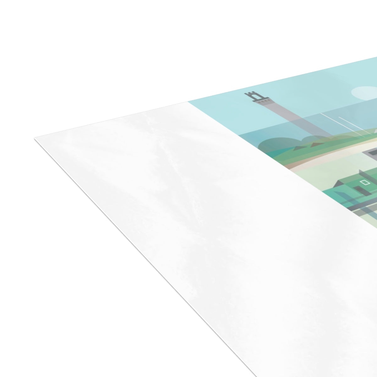 Cape Cod Folded Matte Notecards + Envelopes (10pcs)