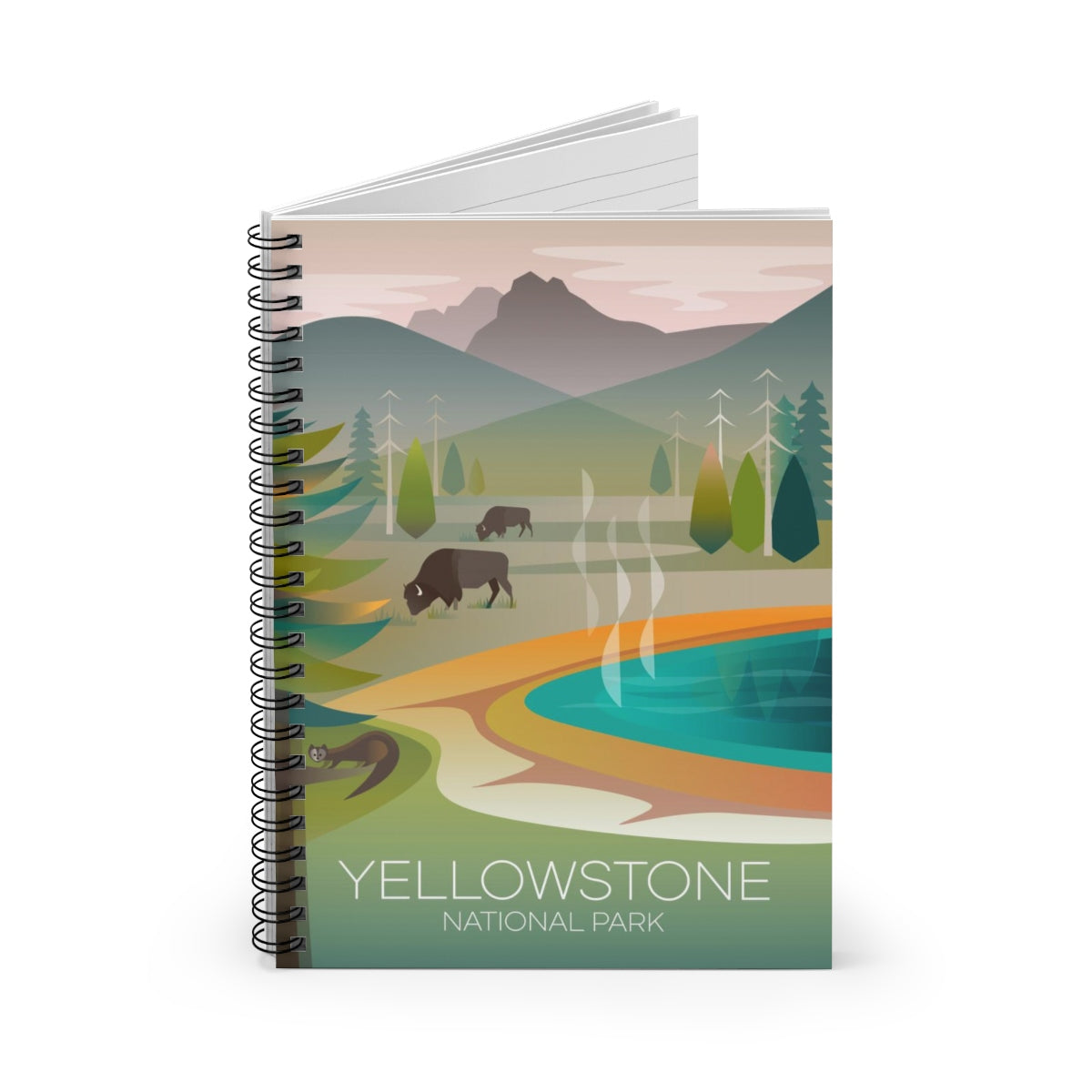 YELLOWSTONE NATIONAL PARK GRAND PRISMATIC JOURNAL