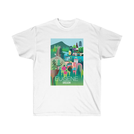 EUGENE Unisex-T-Shirt aus ultra-Baumwolle