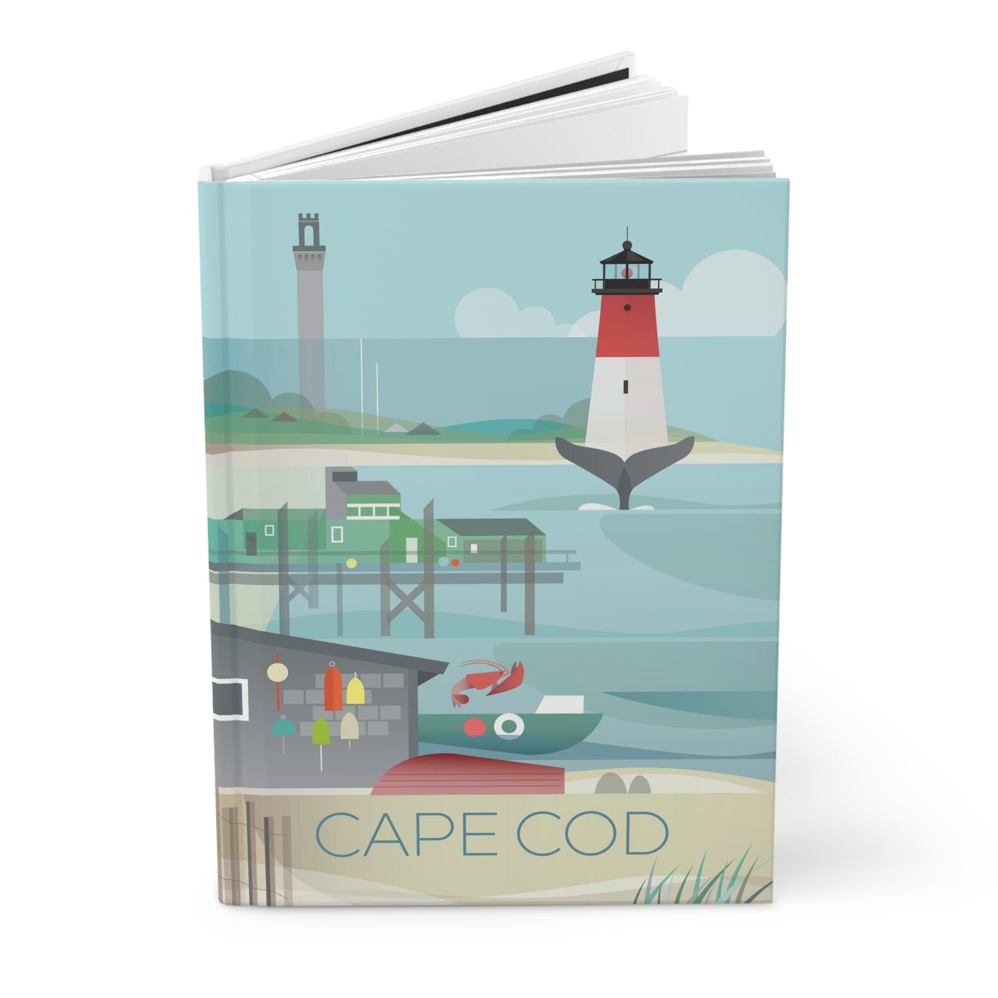 Cape Cod Hardcover-Tagebuch