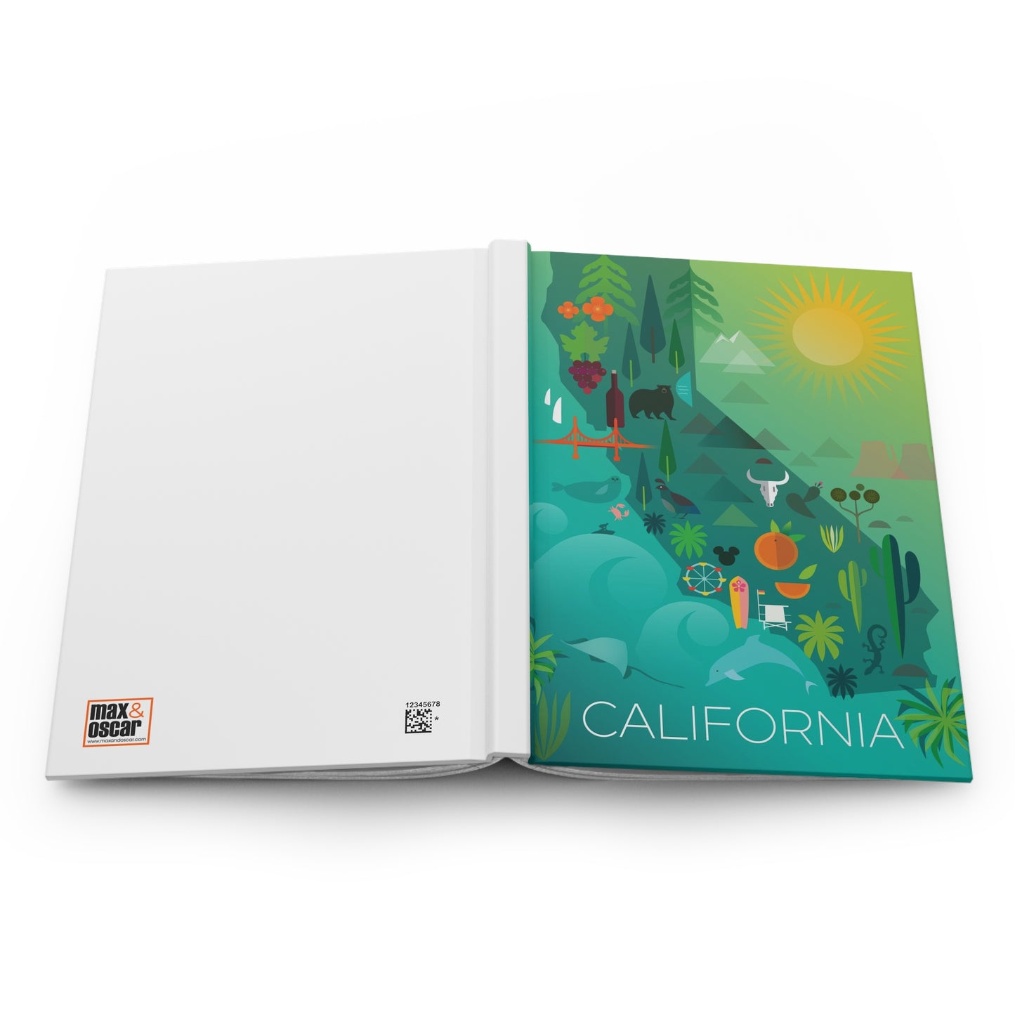 California Hardcover Journal