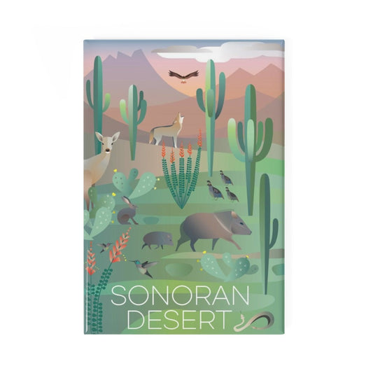 SONORAN DESERT REFRIGERATOR MAGNET