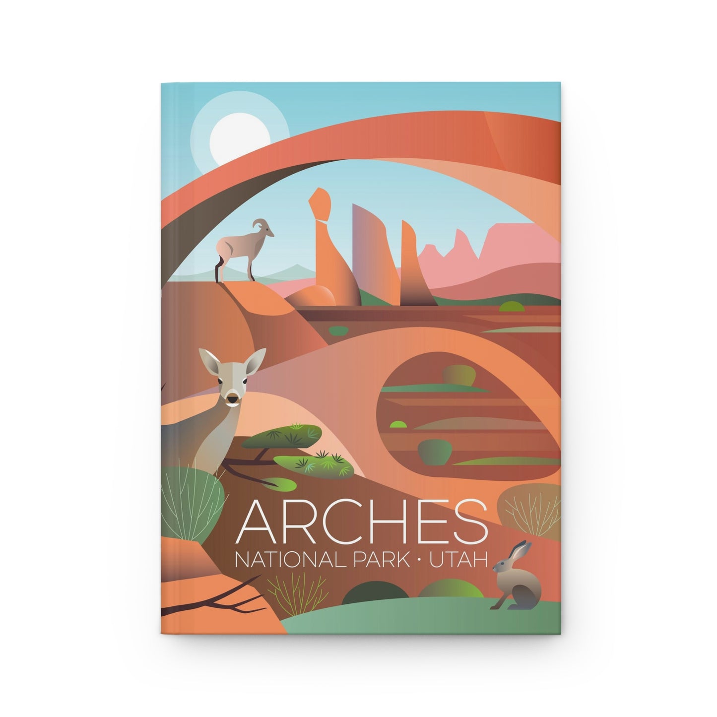 Arches National Park Hardcover Journal