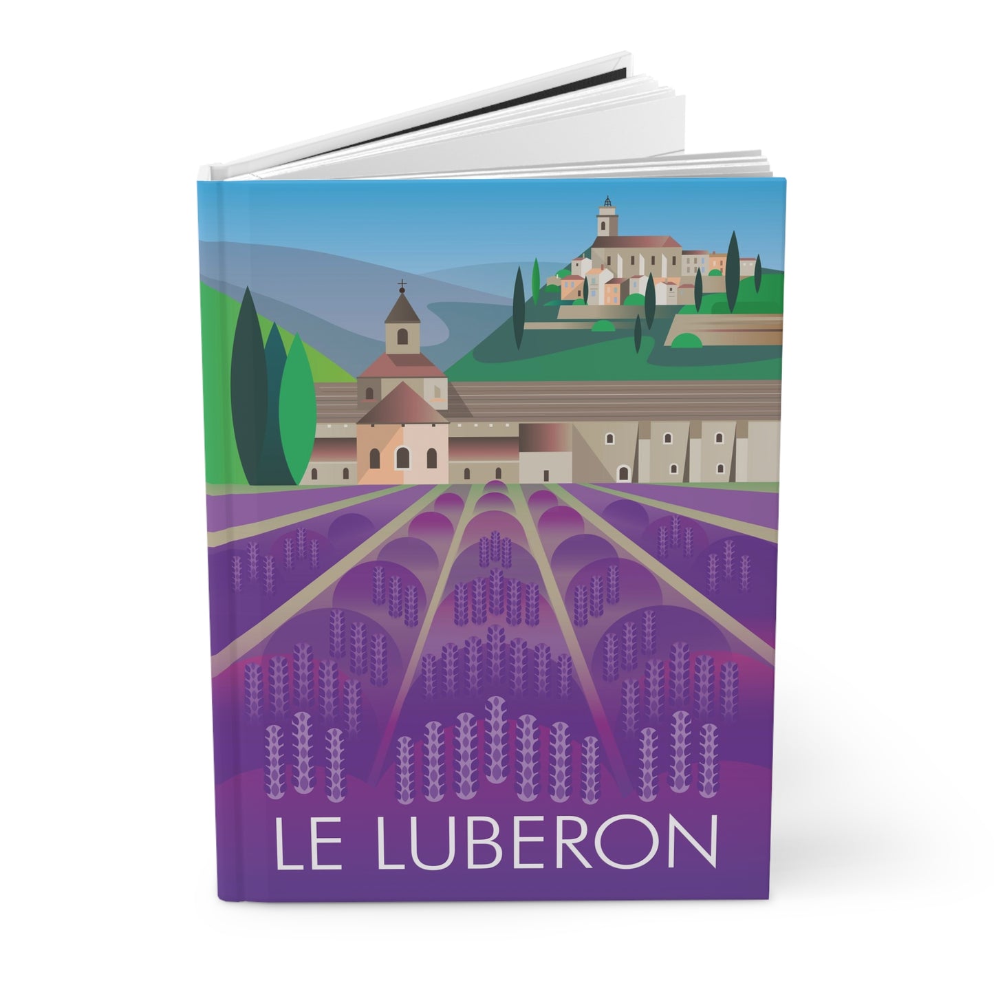 Le Luberon Hardcover Journal