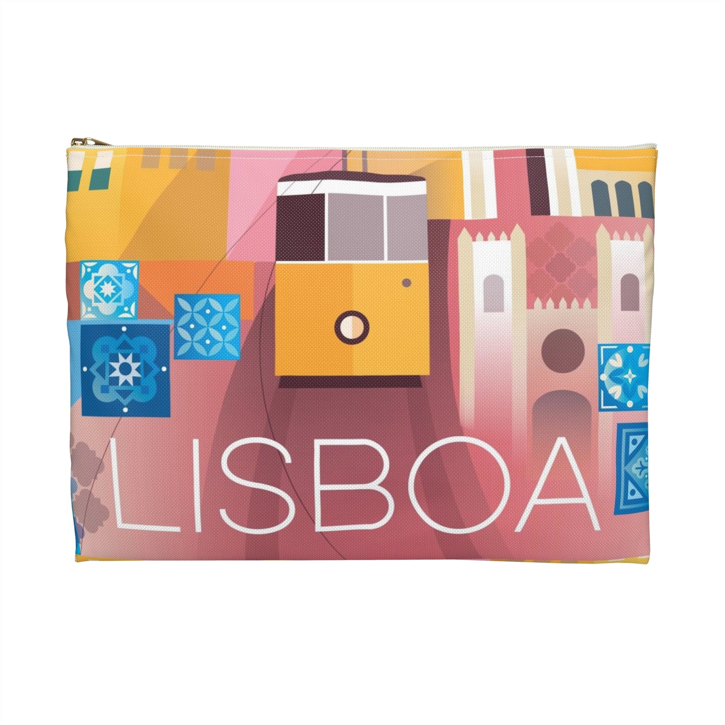 Pochette zippée Lisbonne