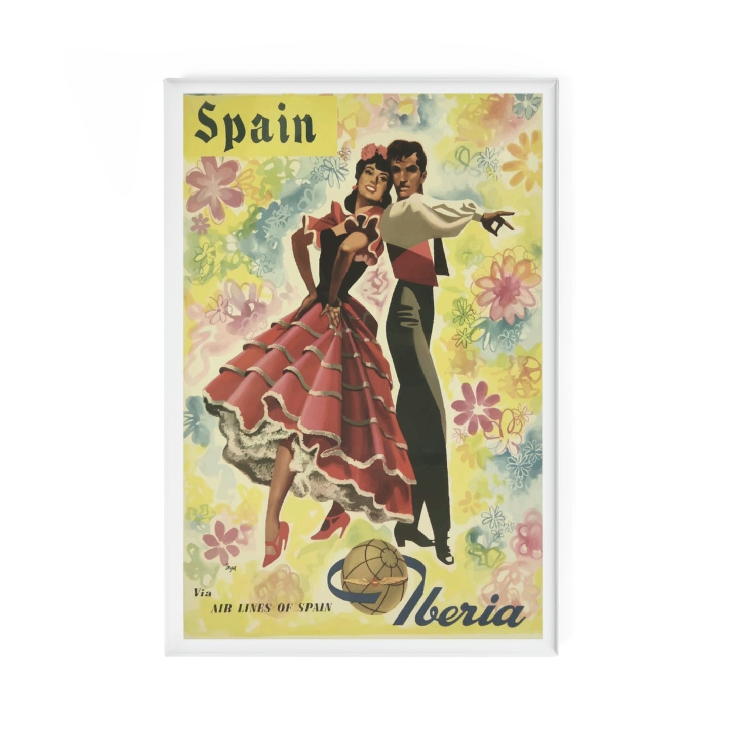 Spain Iberia Air Lines Magnet