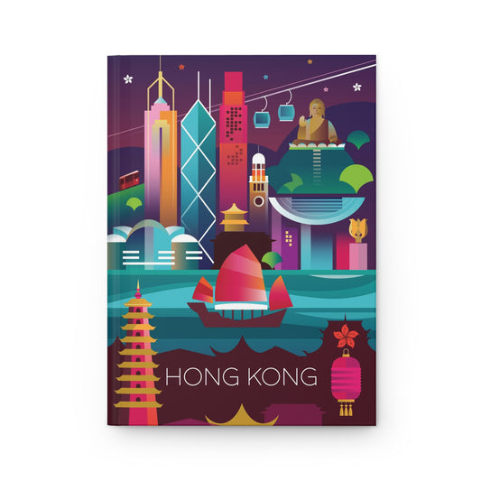 Hardcover-Tagebuch aus Hongkong