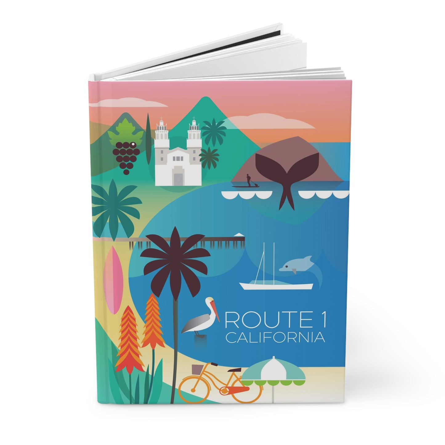 Route 1 Hardcover Journal