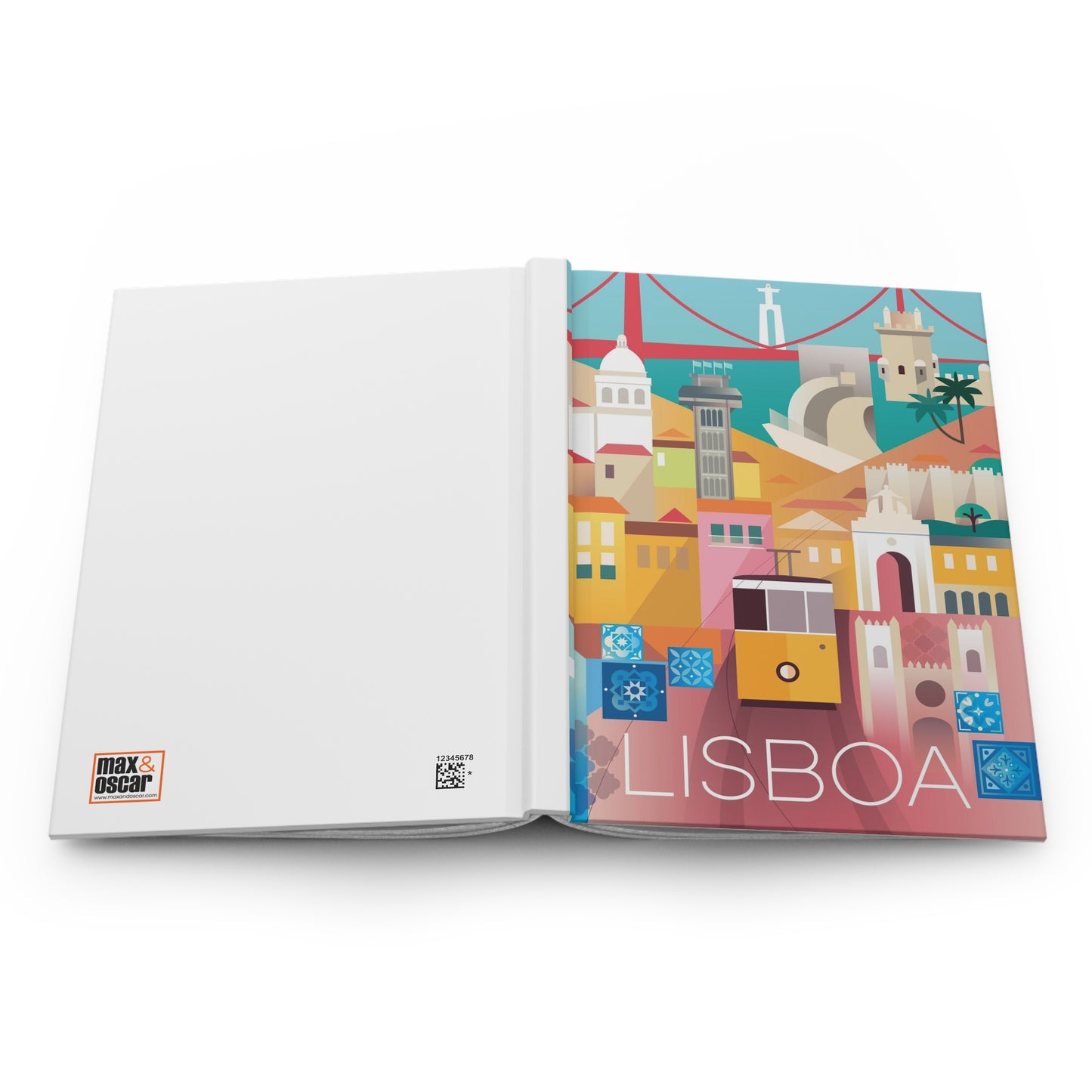 Lisbon Hardcover Journal