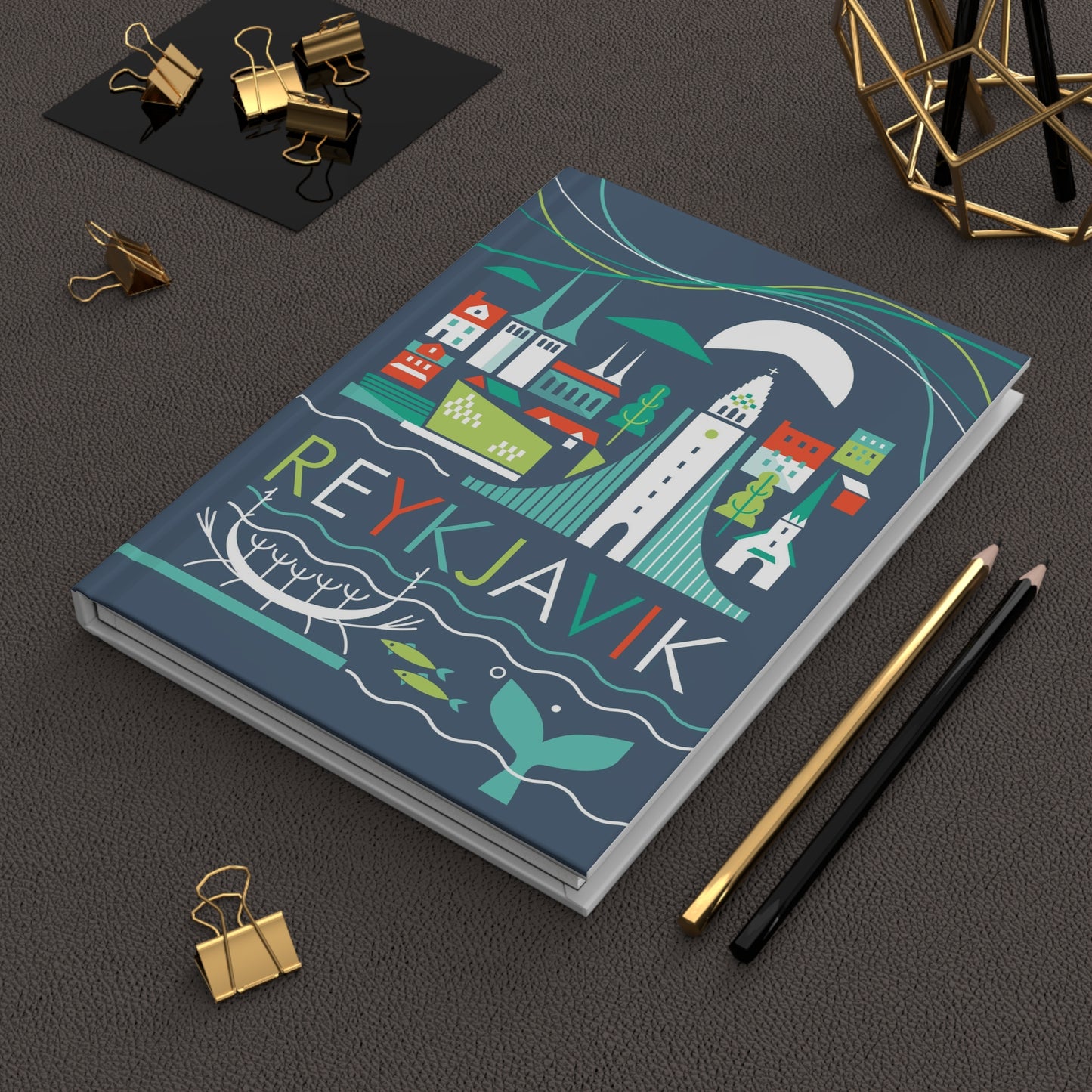 Reykjavik Hardcover Journal Matte