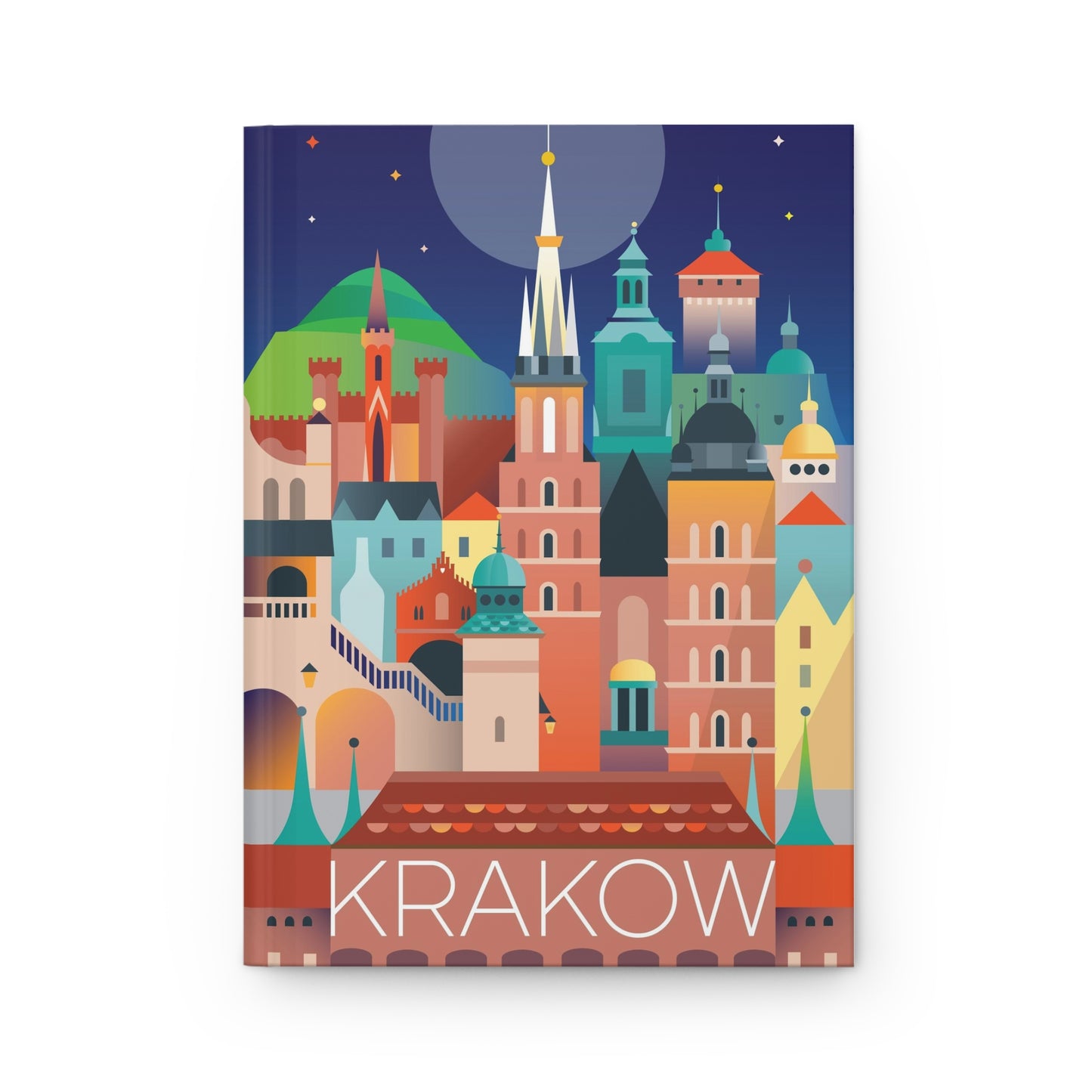 Krakow Hardcover Journal