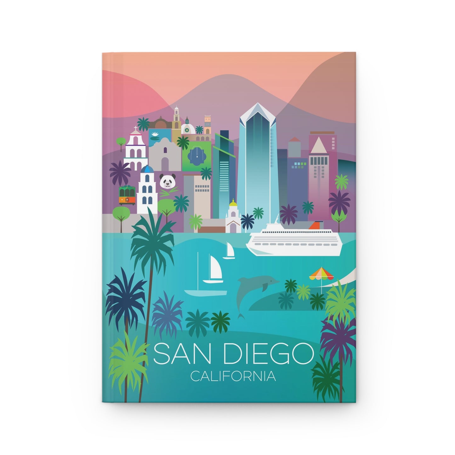 San Diego Hardcover Journal