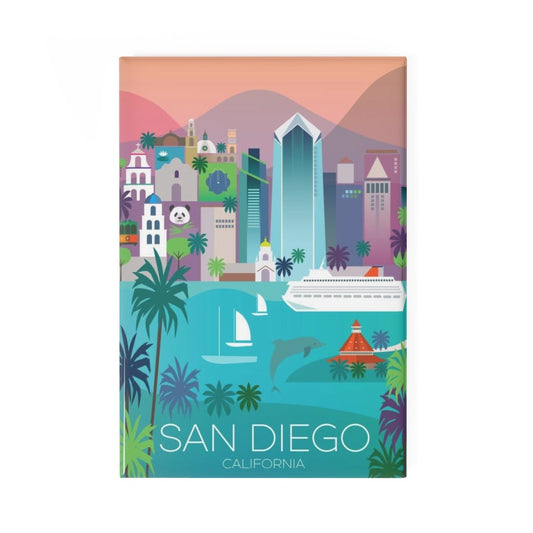 SAN DIEGO KÜHLSCHRANKMAGNET