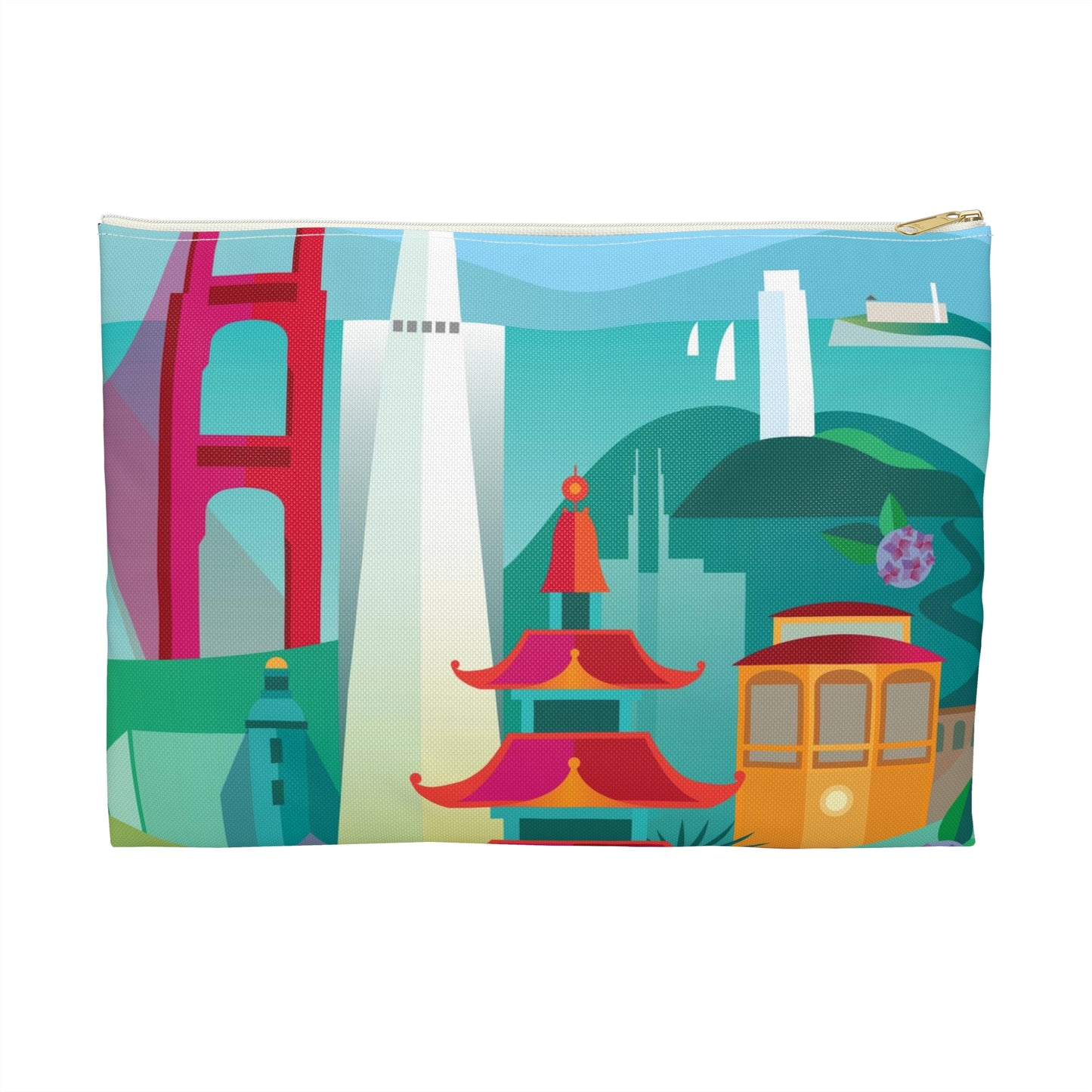 San Francisco Zip Pouch