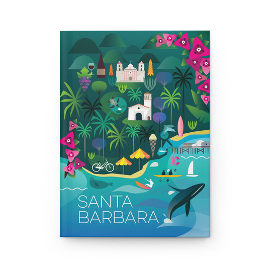Santa Barbara Hardcover-Tagebuch