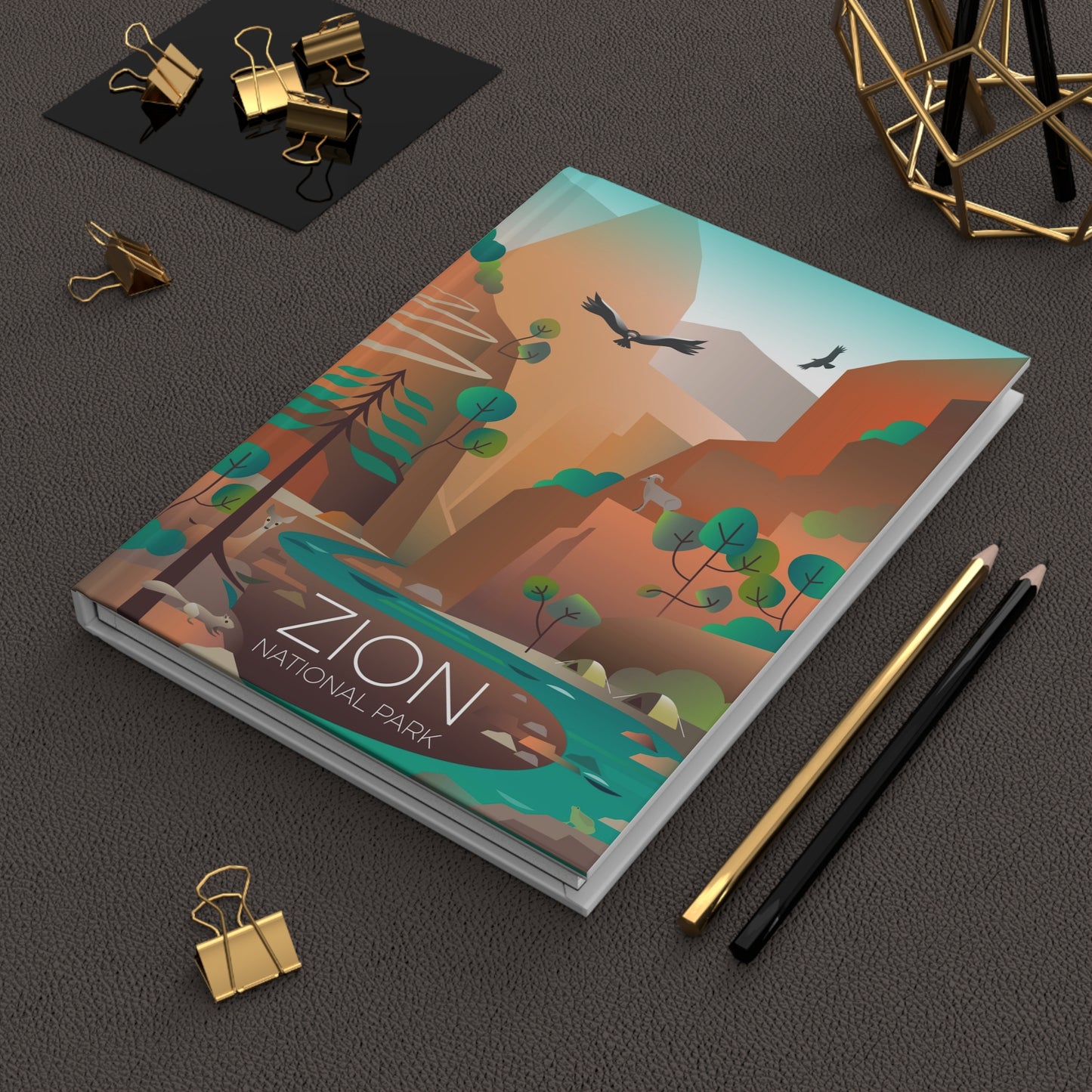 Zion National Park Hardcover Journal