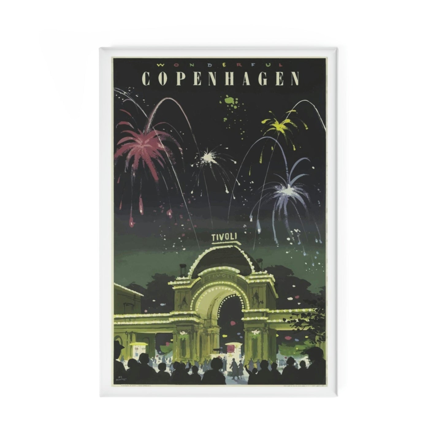 Copenhagen Tivoli Magnet