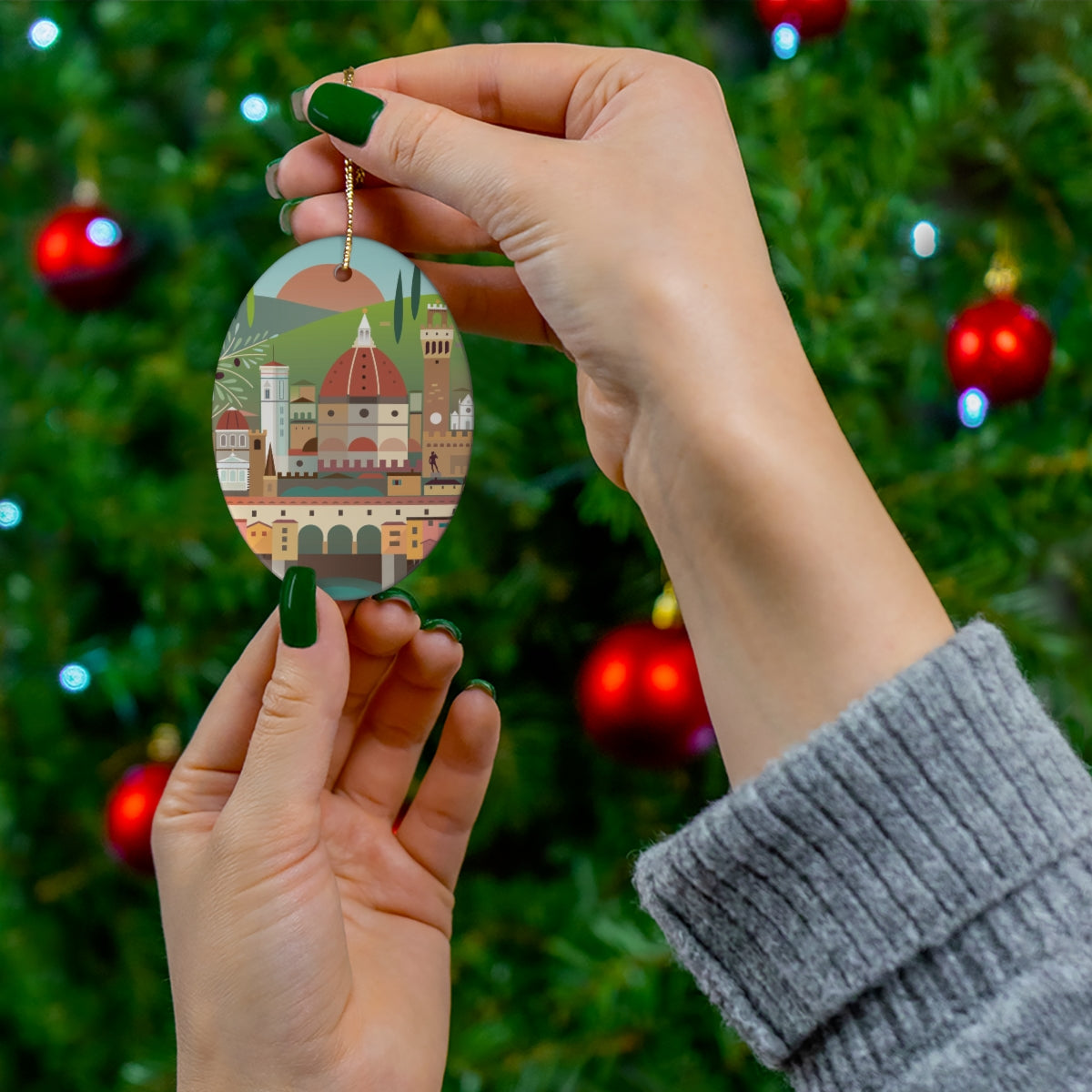 Florence Ceramic Ornament