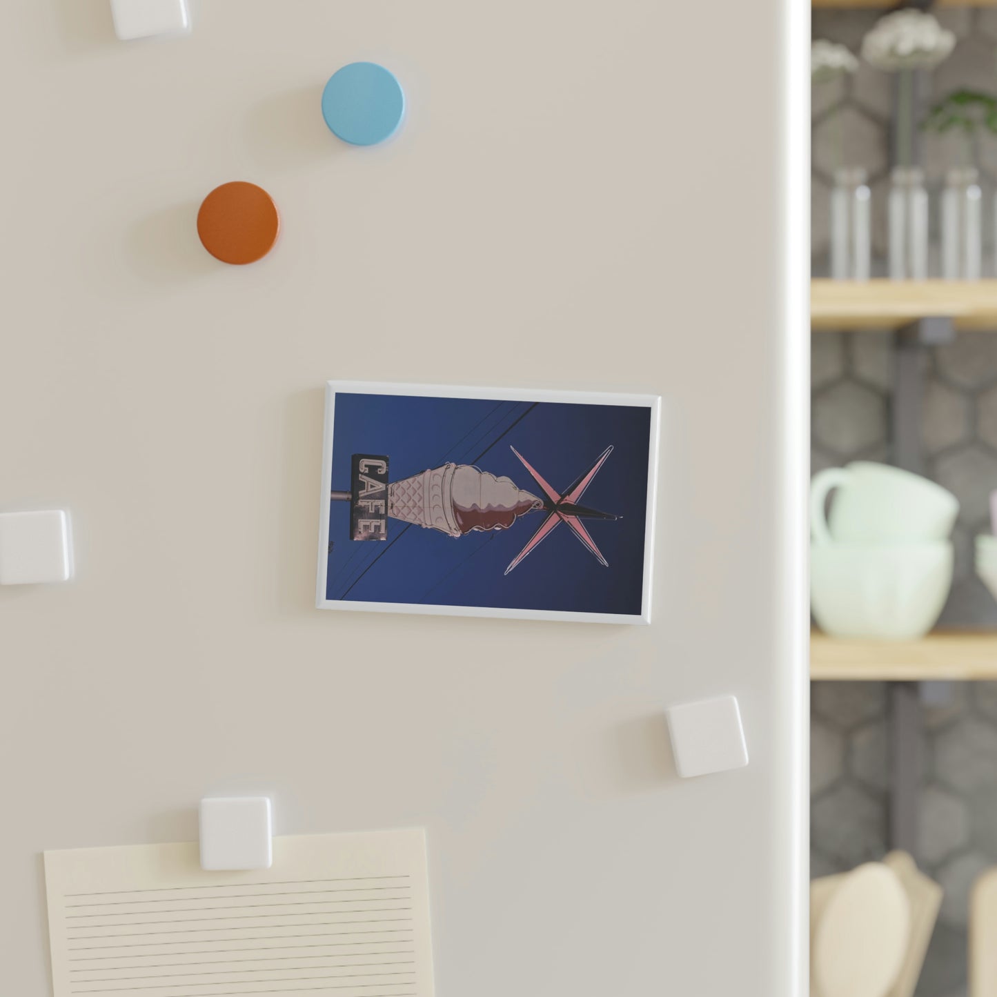 Ice Cream Cafe Magnet