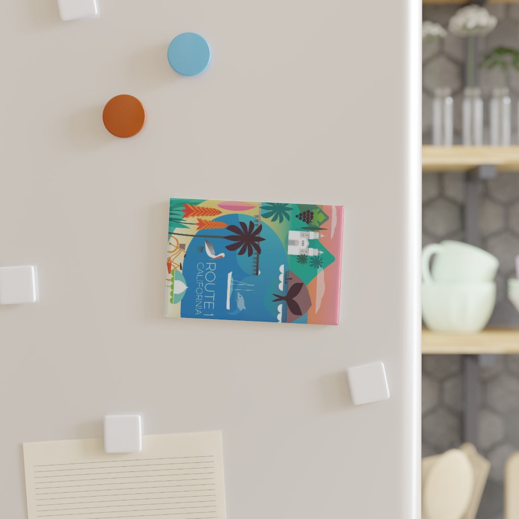 ROUTE 1 REFRIGERATOR MAGNET