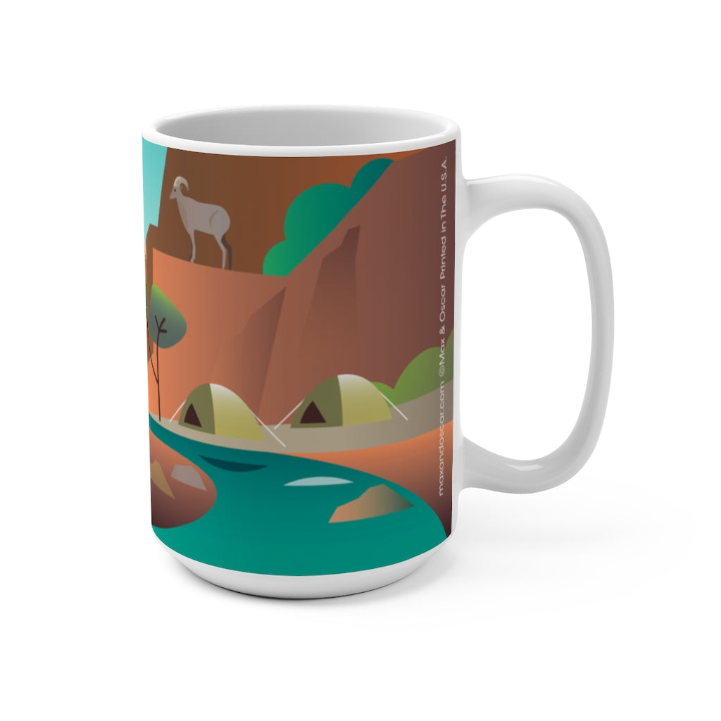 PARC NATIONAL DE ZION TASSE EN CÉRAMIQUE 11 OZ OU 15 OZ