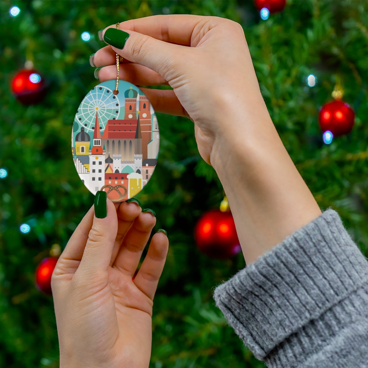 Munich Ceramic Ornament