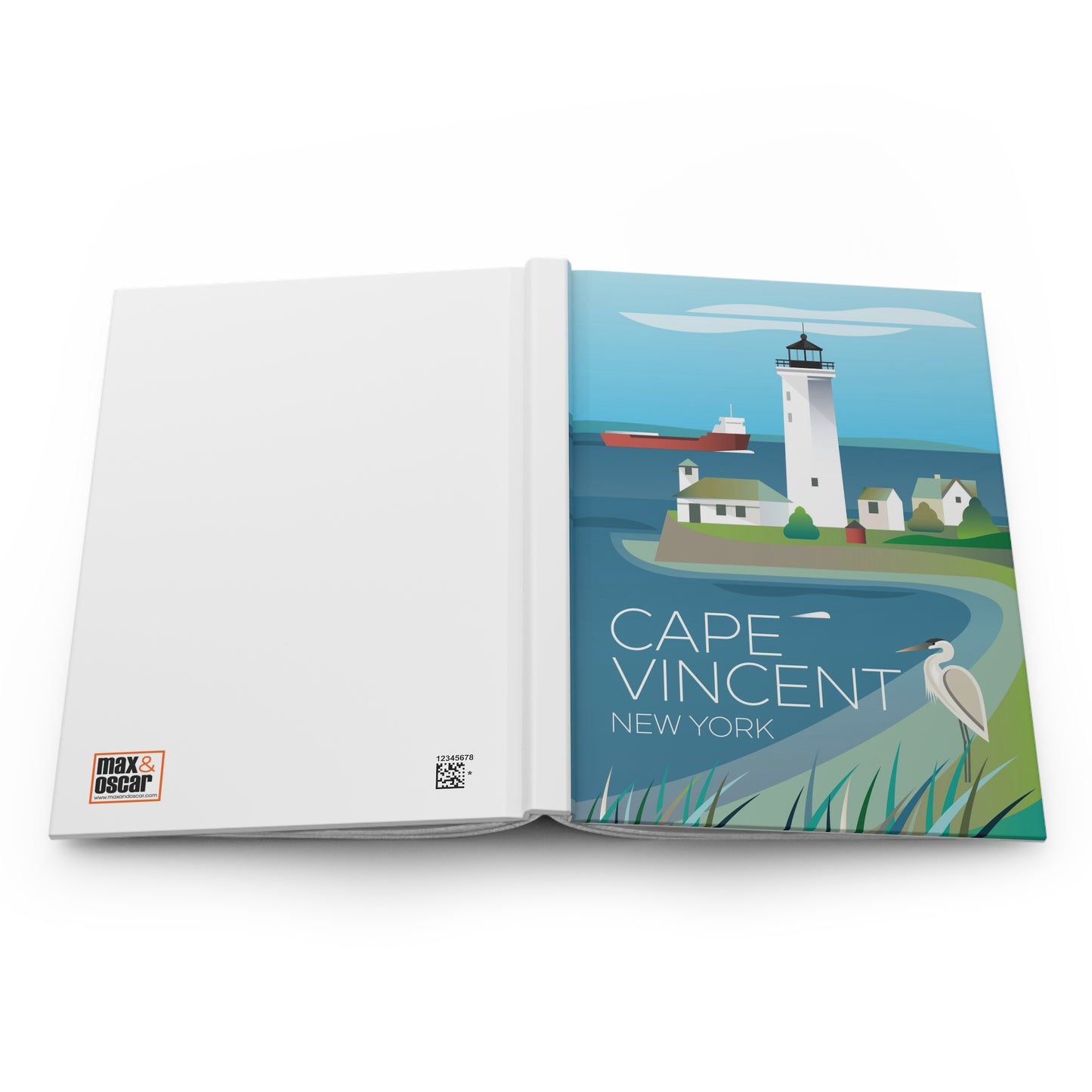 Cape Vincent Hardcover-Tagebuch