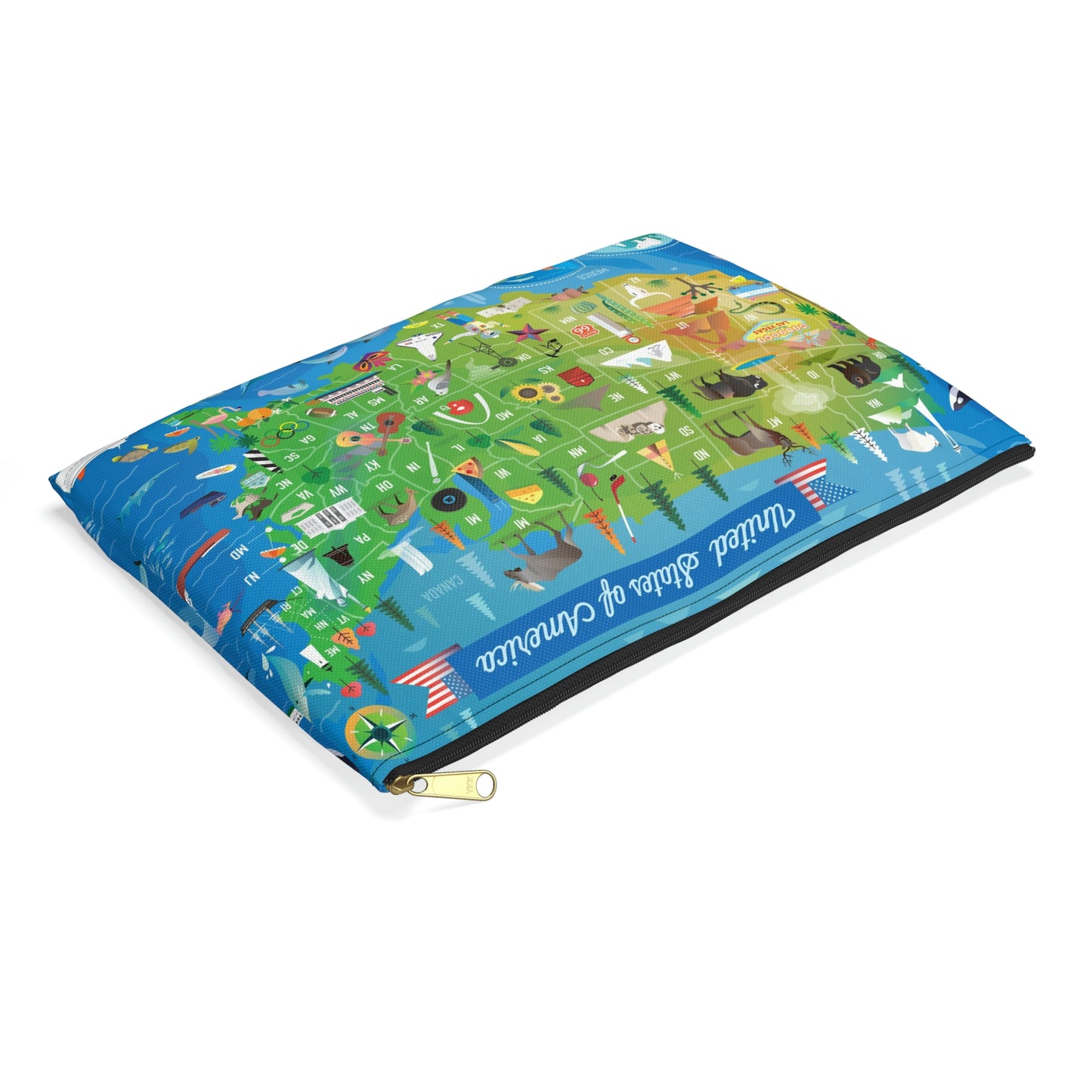 USA Zip Pouch