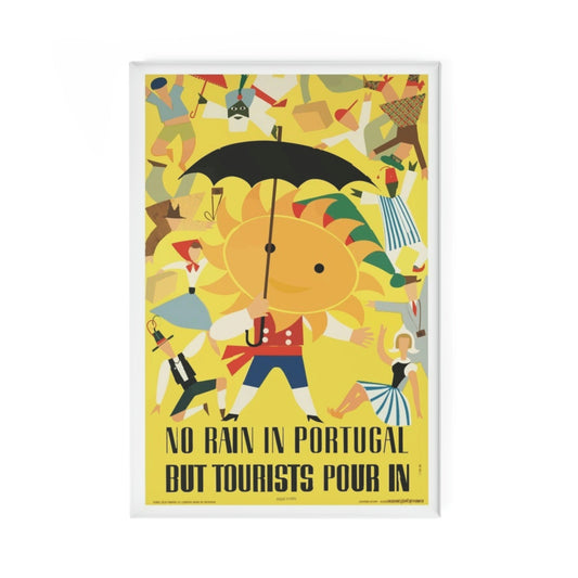 No Rain in Portugal Magnet