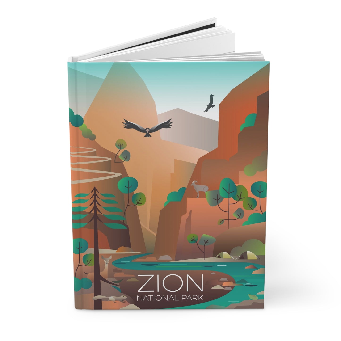 Zion National Park Hardcover Journal