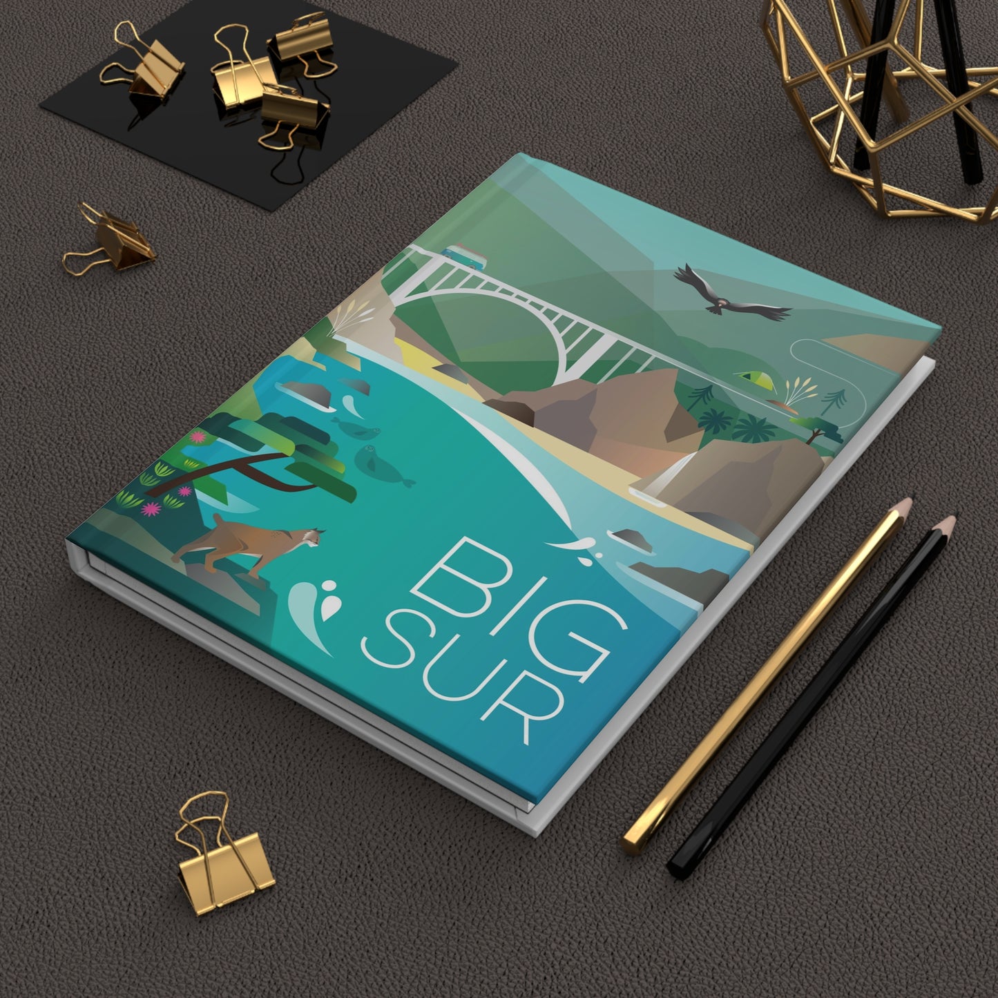 Big Sur Hardcover-Tagebuch