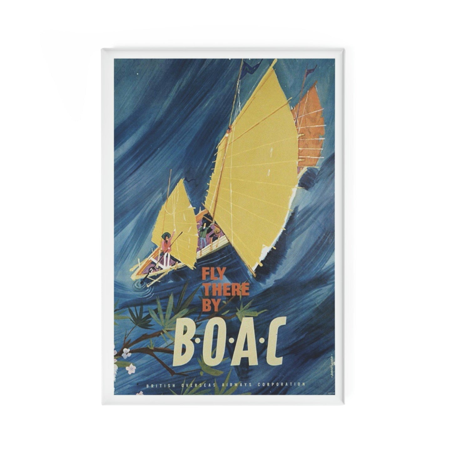 Fly There by BOAC Magnet