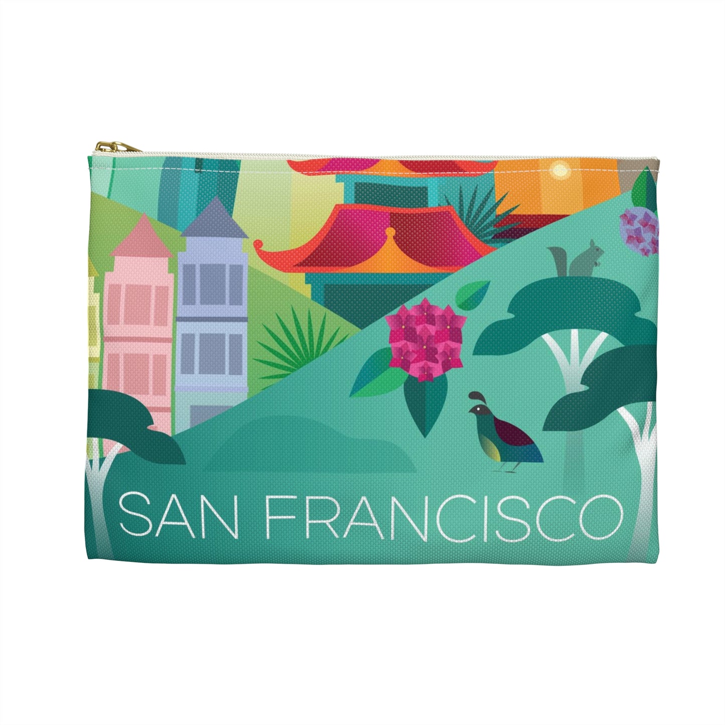 San Francisco Zip Pouch