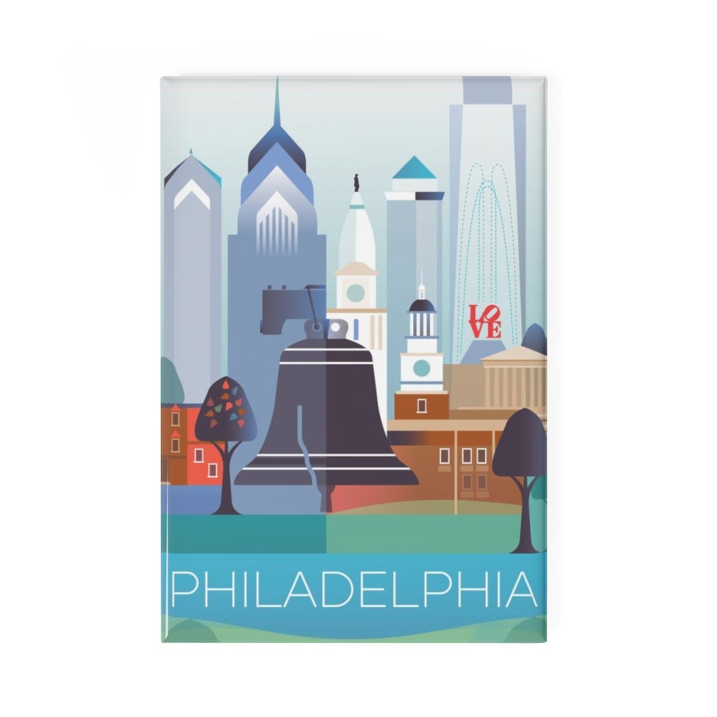 PHILADELPHIA REFRIGERATOR MAGNET