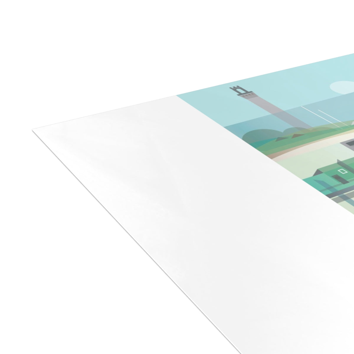 Cape Cod Folded Matte Notecards + Envelopes (10pcs)