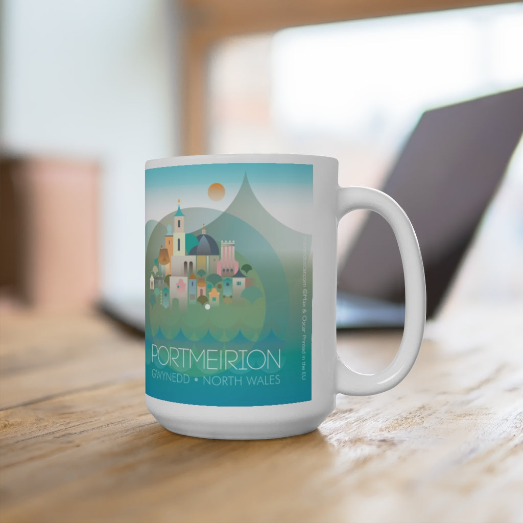 PORTMEIRION 11 OZ OR 15 OZ CERAMIC MUG