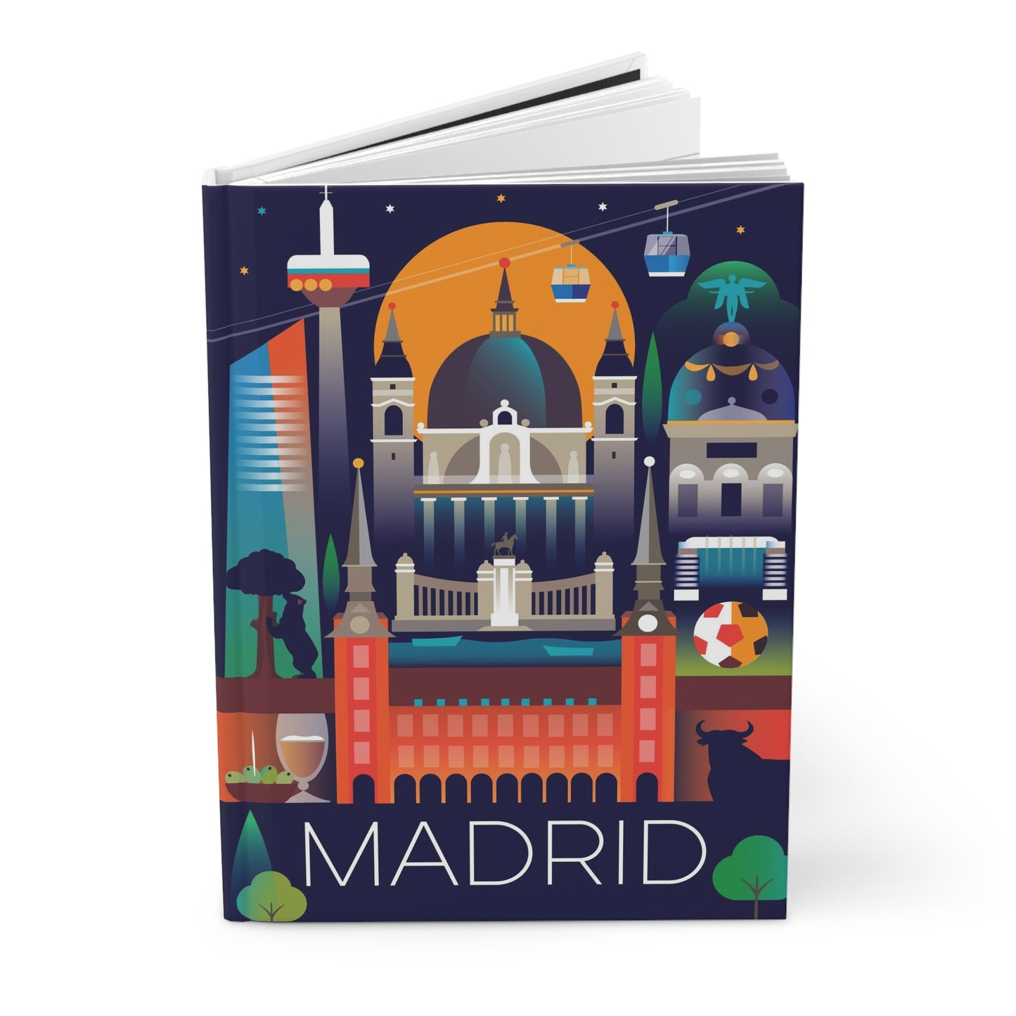 Madrid Hardcover Journal