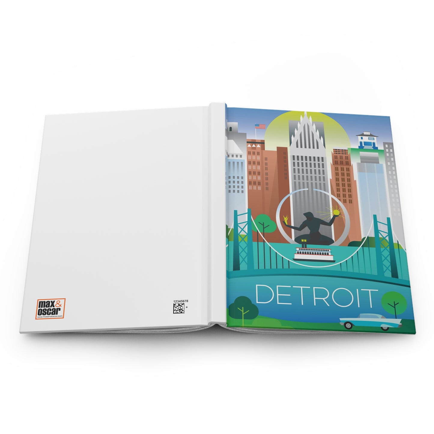 Detroit Hardcover Journal