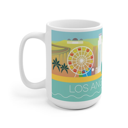 LOS ANGELES 11 OZ OR 15 OZ CERAMIC MUG