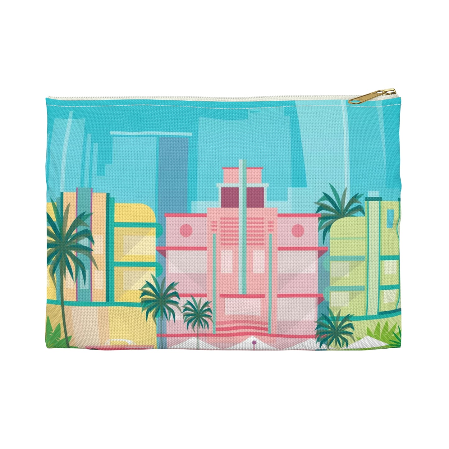 Miami Beach Zip Pouch