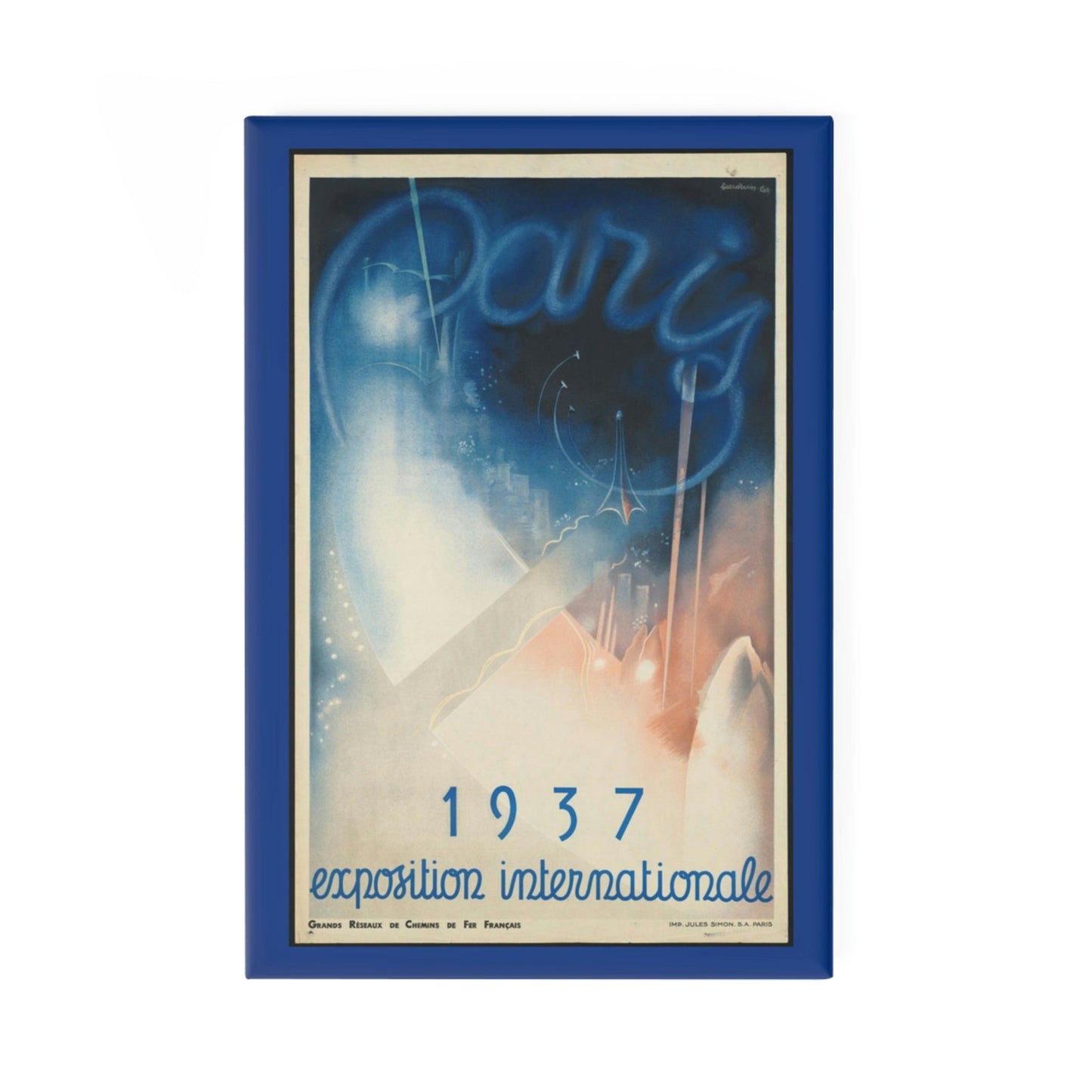 Paris Exposition 1937 Magnet