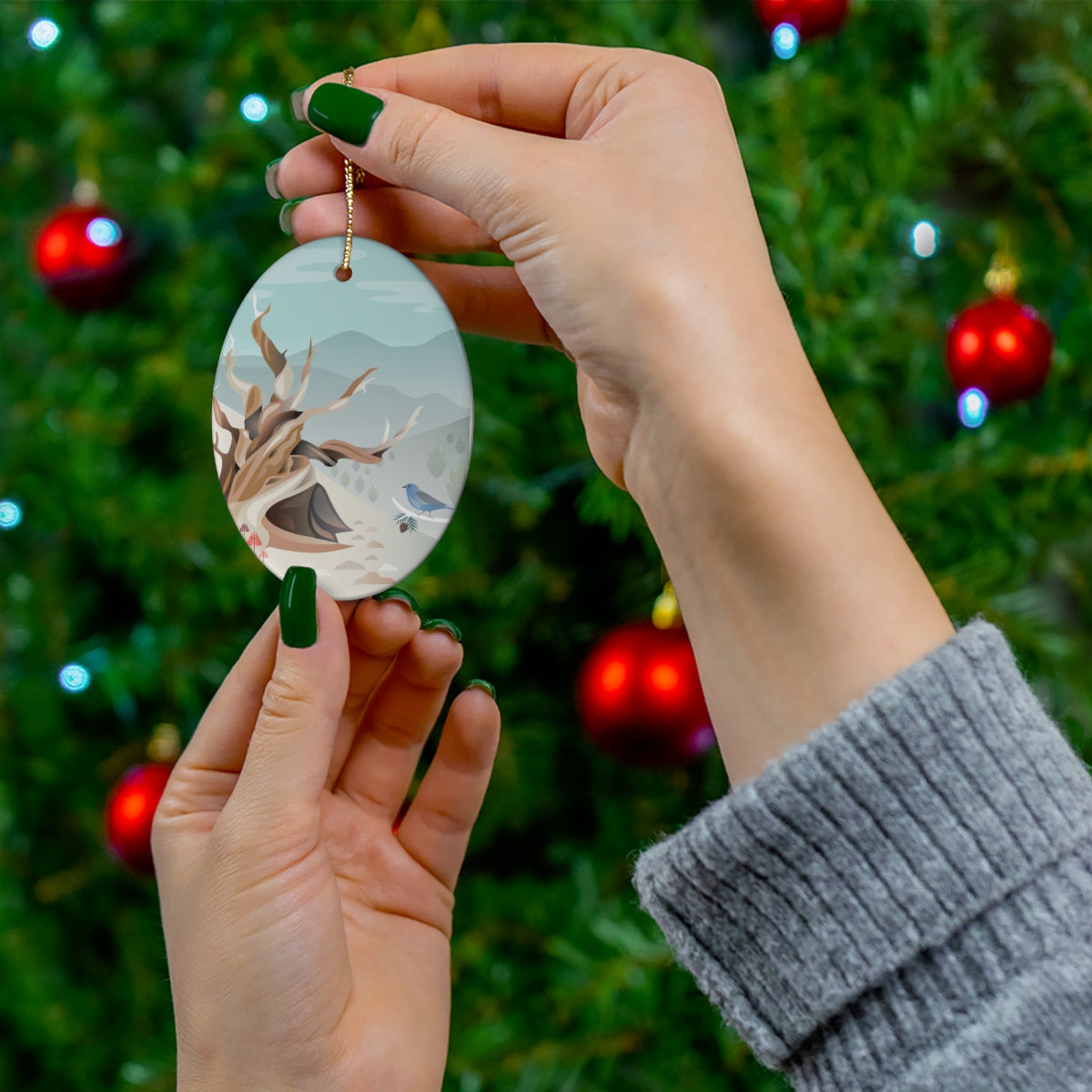 Ancient Bristlecone Ceramic Ornament