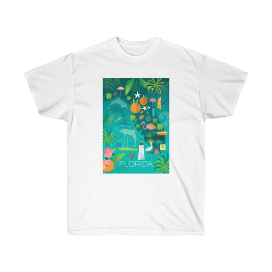 FLORIDA Unisex-T-Shirt aus ultra-Baumwolle