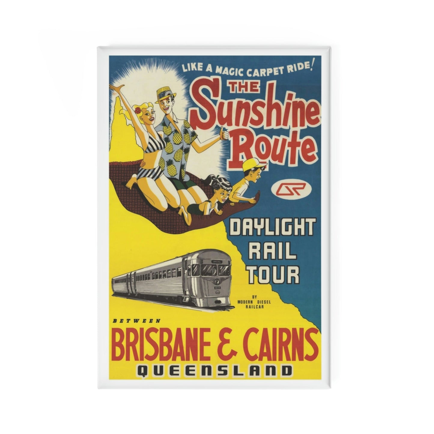 The Sunshine Route, Brisbane & Cairns Magnet