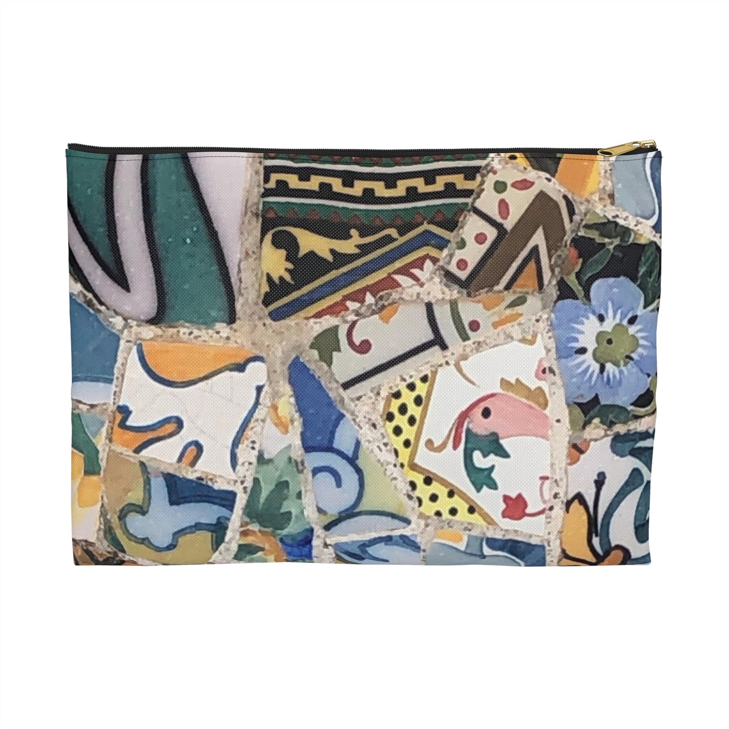 Pochette zippée mosaïque 6035