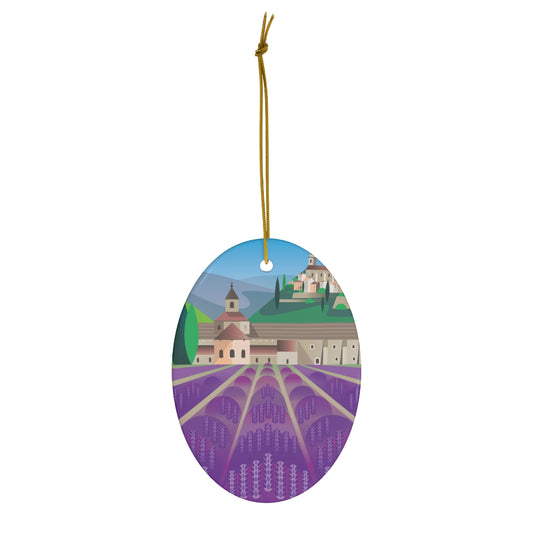 Le Luberon Ceramic Ornament