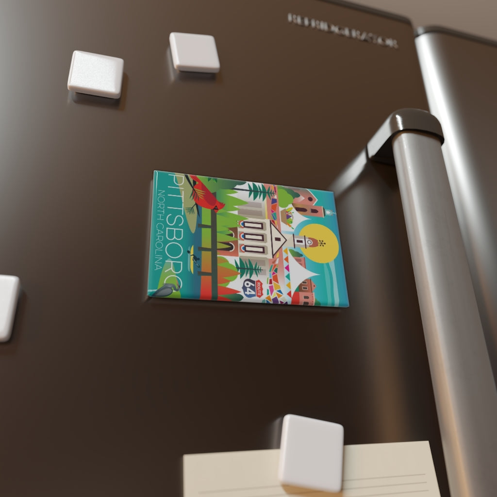 PITTSBORO REFRIGERATOR MAGNET