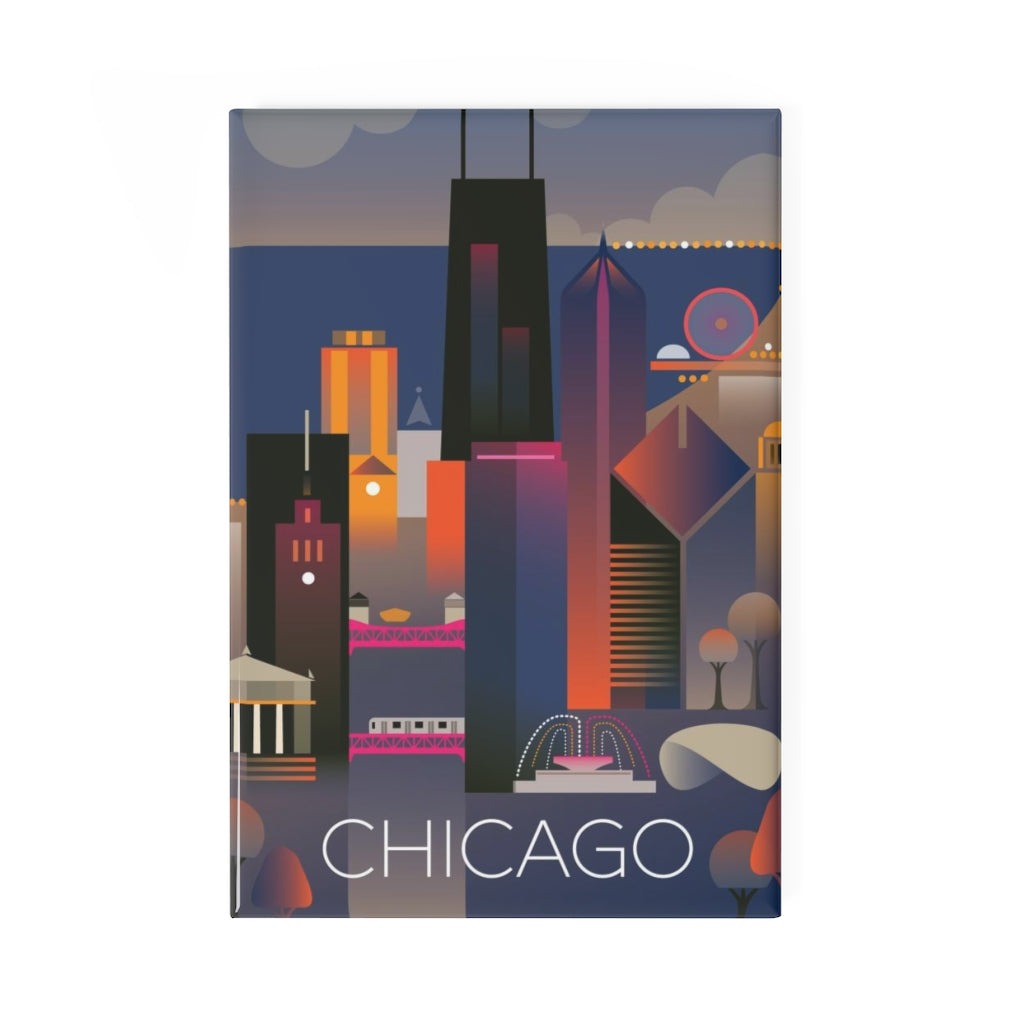 CHICAGO REFRIGERATOR MAGNET