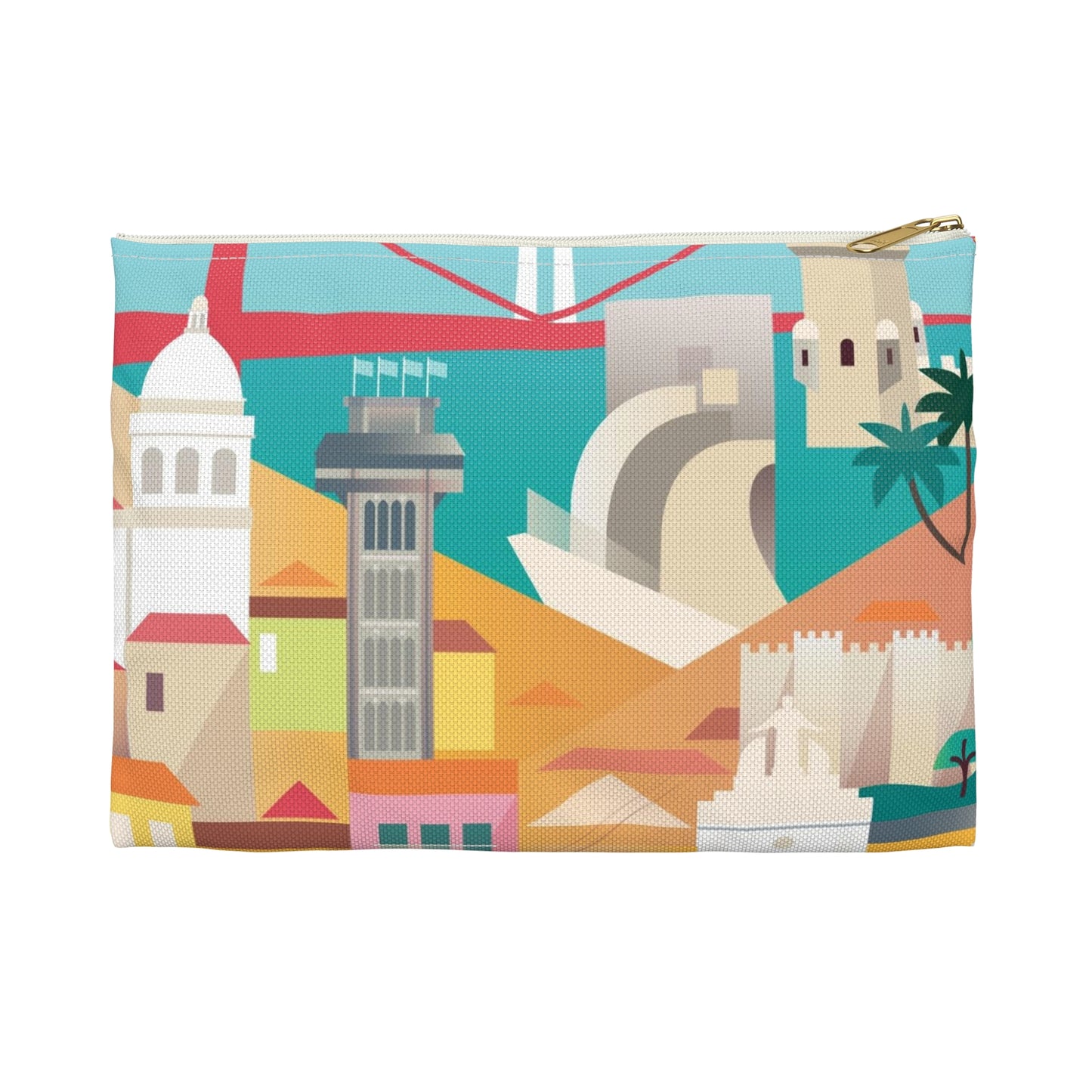 Pochette zippée Lisbonne
