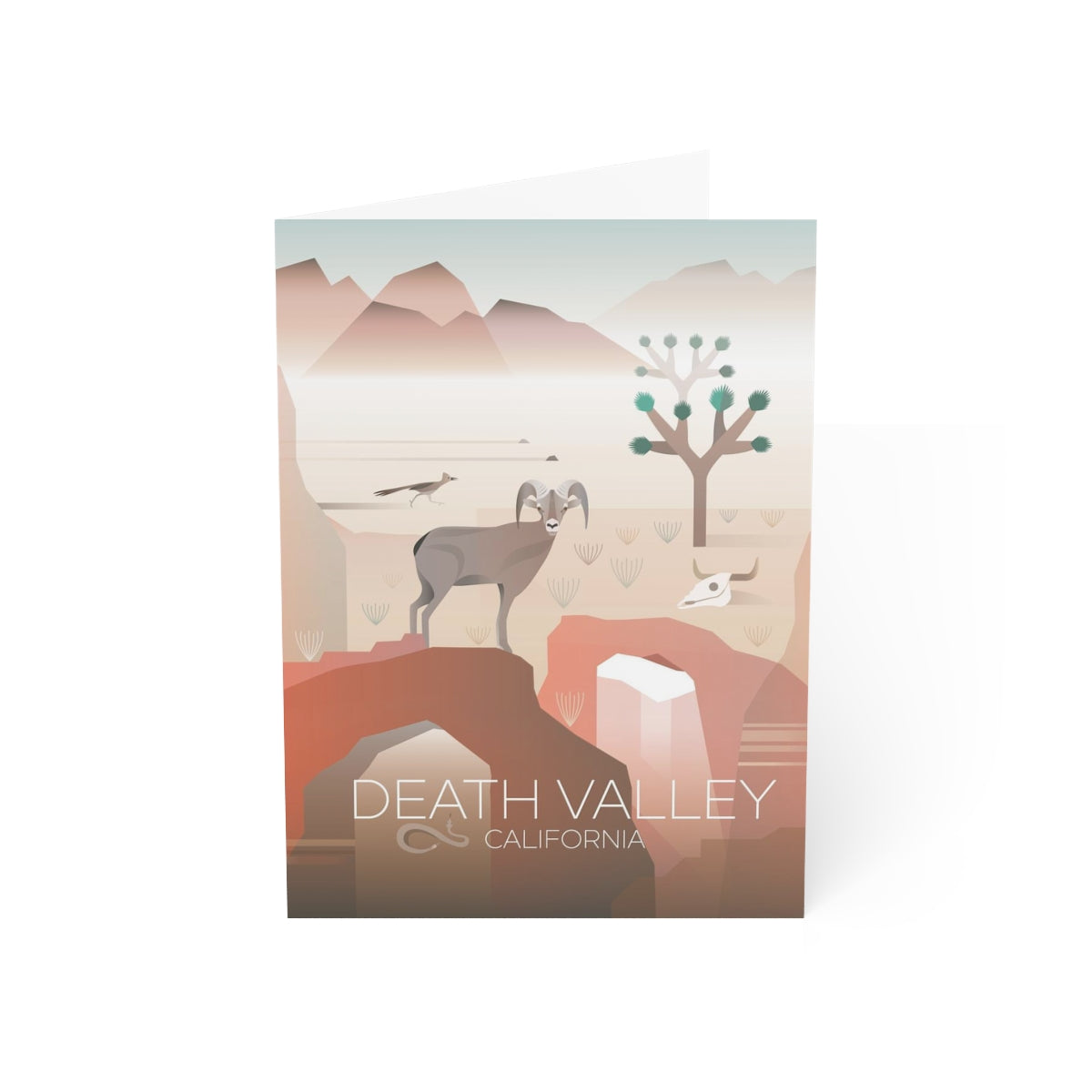 Death Valley National Park Folded Matte Notecards + Envelopes (10pcs)